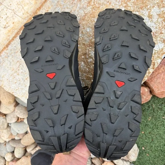 Salomon Mid Hiking Boots Contagrip Trail Shoes Mens 10 EU 44 - Picture 7 of 8